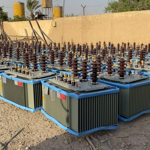 تجهيز 200 محولة توزيع كهربائية عالية الجودة